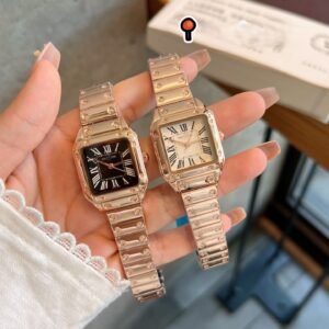 SANTOS DE WSSA00499156184 V6 FACTORY CARBON Rose gold by S-Watch 36MM