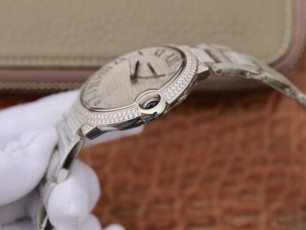 BALLON BLEU DE WE9009Z3 42MM TW FACTORY SILVER DIAMOND DIAL - 图片 2