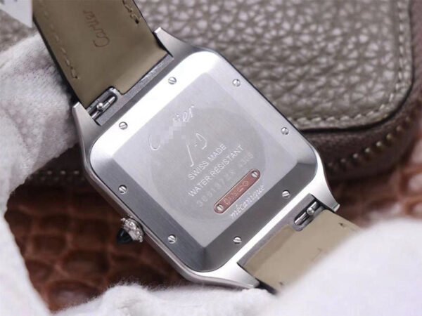 SANTOS DUMONT W2SA0017 F1 FACTORY SILVER DIAL - 图片 3