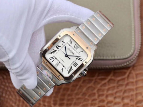 SANTOS W2SA0006 BV FACTORY WHITE DIAL - 图片 4