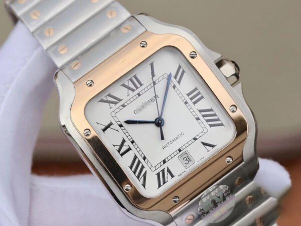 SANTOS W2SA0006 BV FACTORY WHITE DIAL - 图片 5
