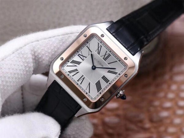 SANTOS DUMONT W2SA0017 F1 FACTORY SILVER DIAL - 图片 2