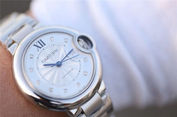 BLEU DE 33-36 MM WE902074 V6 FACTORY STAINLESS STEEL STRAP - 图片 2