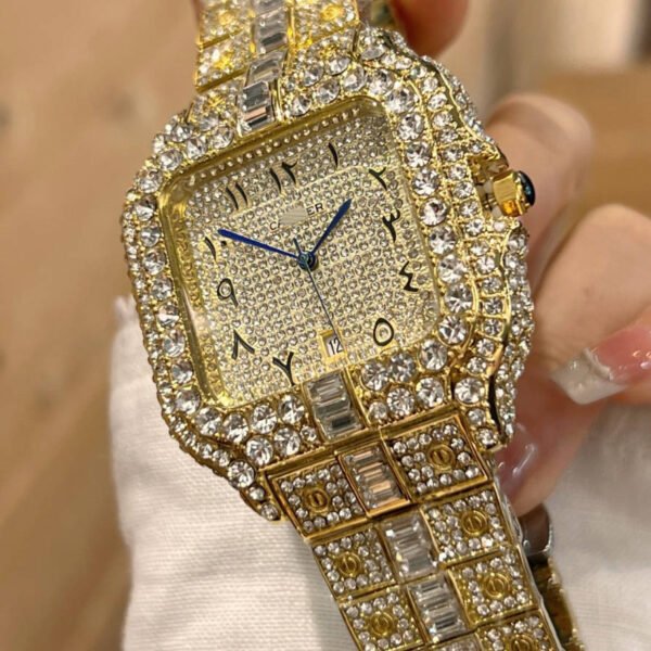 Super Cool All Diamond FACTORY CARBON PLATING Full Diamond By S-Watch 40MM - 图片 6