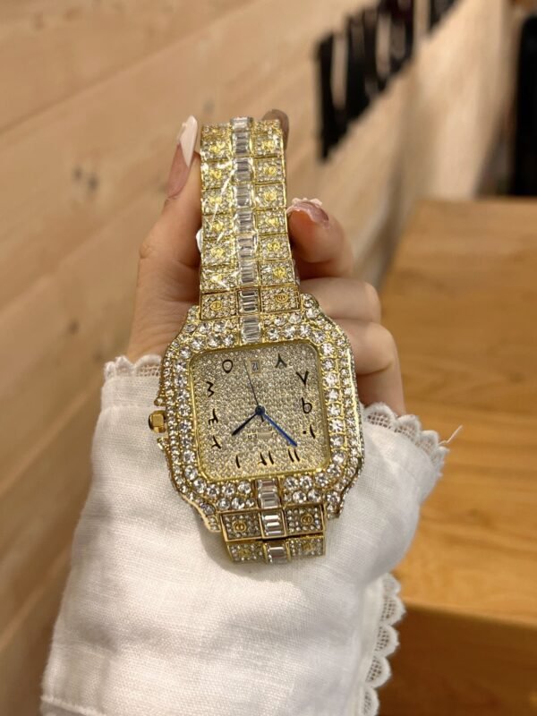 Super Cool All Diamond FACTORY CARBON PLATING Full Diamond By S-Watch 40MM - 图片 2