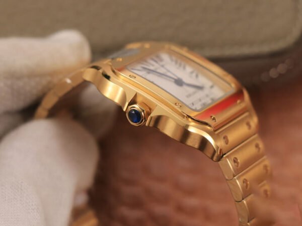 SANTOS WSSA0010 BV FACTORY WHITE DIAL - 图片 4