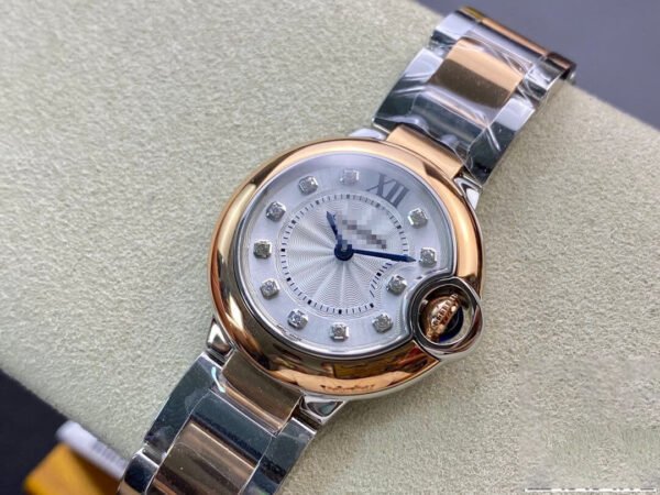 BALLON BLEU DE 33-36 MM W3BB0005 V6 FACTORY WHITE DIAL - 图片 4