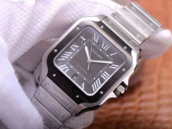 SANTOS DE LARGE WSSA0037 V6 FACTORY GRAY DIAL - 图片 4