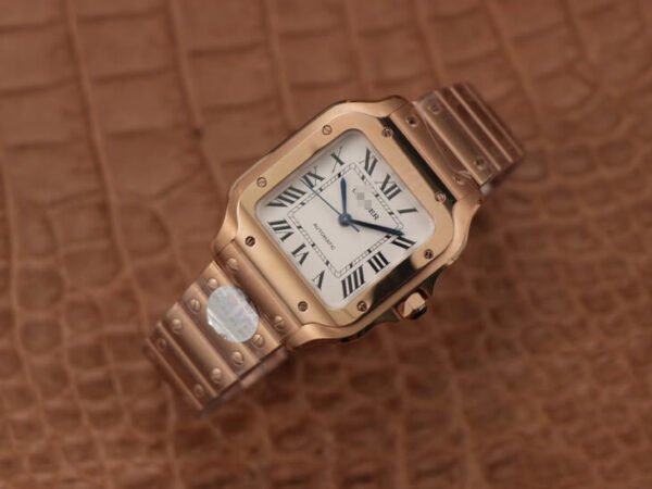 SANTOS WSSA0010 BV FACTORY ROSE GOLD CASE 40MM - 图片 5