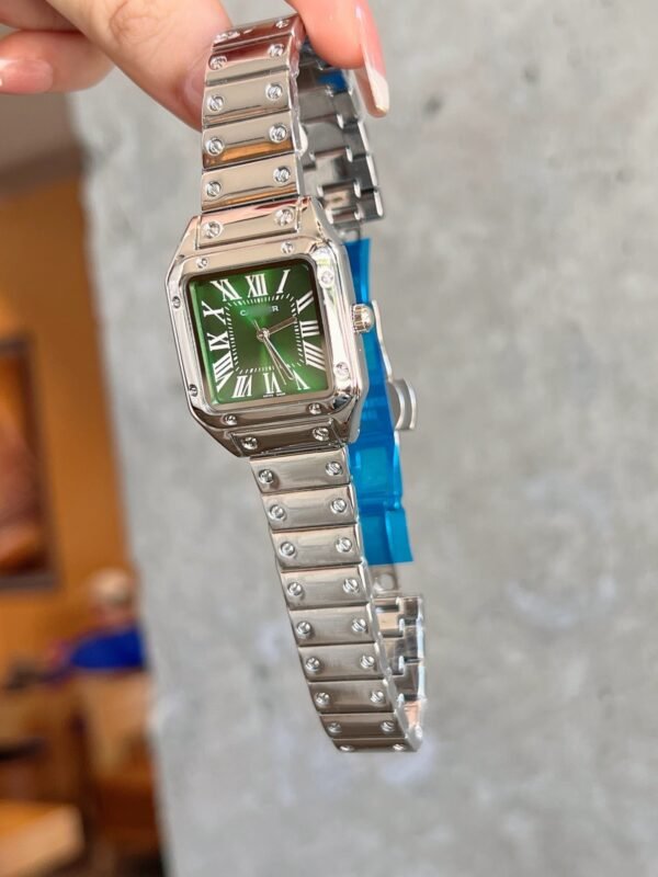 SANTOS DE WSSA003991629 V6 FACTORY CARBON Silver by S-Watch 36MM - 图片 4